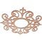 Ekena Millwork Dijon Wood Fretwork Pierced Ceiling Medallion, Cherry, 30"OD x 9 3/4"ID x 1/4"T CMWP30X30X0250DICH - alternate 3